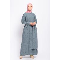 Gambar dress muslim baju gamis wanita dewasa gleen blue edisi guntur garut - M dari Future2 undefined 1 Tokopedia