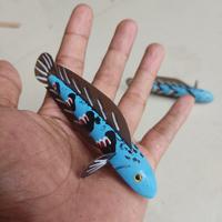 Gambar patung ikan chana gabus yellow Sentarum dari bogor kreatif1 undefined 2 Tokopedia