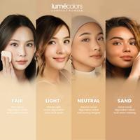 Gambar Lumecolors Bedak Compact Powder Blurring Effect Neutral Light Sand - Sand dari Klinskin shop undefined 3 Tokopedia
