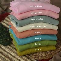 Gambar kaos polos /kaos rib / kaos rib lengan panjang wanita / One Size - Coklat milo, One Size dari Olshop Yofa undefined 4 Tokopedia