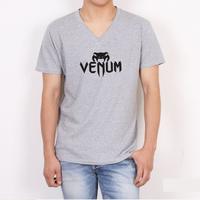 Gambar kaos V NECK VENUM atasan pria / atasan terbaru / atasan terkini - Hitam, M dari Z-nine collection undefined 2 Tokopedia