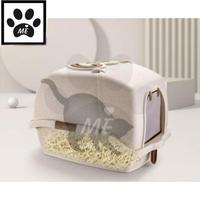 Gambar Cat Litter Box Extra Jumbo Easy Cleaning - Cofee dari dian aquatic undefined 4 Tokopedia