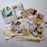 Gambar 35 item mini journaling kit ephemera paper sticker / junk journal set - 35-38 mini item dari Khair Is Good undefined 1 Tokopedia