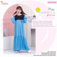 Gambar HMR Baju Muslim Setelan Gamis Abaya Anak Labella Humaira Series - Yellow, L (5-6 TAHUN) dari LittleSarah Babykidshop undefined 5 Tokopedia