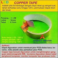 Gambar Copper Tape / Tembaga Tape 2 meter x 10 mm dari Toko Aneka Teknik_NEW undefined 1 Tokopedia