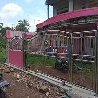 Gambar pagar pintu stainless dari razz mandiri putra undefined 3 Tokopedia