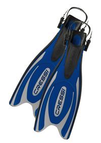 Gambar Kaki Katak/Fin Diving/Fin Snorkling Alat Selam Fin Cressi Frog PLus - BLUE/SILVER S/M dari Alatselam Store undefined 4 Tokopedia