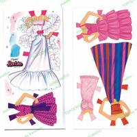 Gambar Mainan Bongkar Pasang Kertas Barbie Crystal Vintage Paper Doll dari Hobby Paradiso undefined 3 Tokopedia