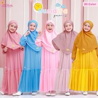 Gambar HMR Baju Muslim Setelan Gamis Abaya Anak Labella Humaira Series - Yellow, L (5-6 TAHUN) dari LittleSarah Babykidshop undefined 1 Tokopedia