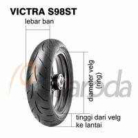 Gambar Sepasang Ban Yamaha XMAX 250 Tubeless Maxxis Victra S98ST dari Primaroda undefined 2 Tokopedia