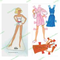 Gambar Mainan Bongkar Pasang Kertas Barbie Crystal Vintage Paper Doll dari Hobby Paradiso undefined 2 Tokopedia
