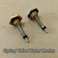 Gambar Spring Valve Water Heater Gas - Universal - Spare Part - drat besar dari Indora Teknik undefined 2 Tokopedia