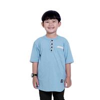 Gambar Baju Muslim Anak Koko Anak Lengan Pendek Simple Bahan Katun Premium - Gren Tosca, S dari Narastore23 undefined 2 Tokopedia