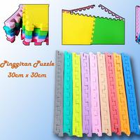 Gambar Pinggiran Puzzle Eva Matras 30x30x1 Cm (10pcs) dari Dunia Distrindo Mandiri undefined 3 Tokopedia