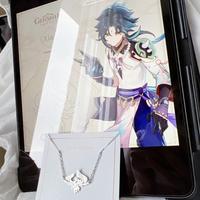Gambar Luna Kitsune Genshin Impact Xiao Constellation Kalung Emas Pria Wanita - Gold dari Luna Kitsune undefined 4 Tokopedia