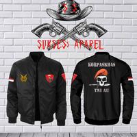 Gambar jaket korpaskhas bomber/tni au - Navy, S dari SUKSESS APPAREL undefined 1 Tokopedia