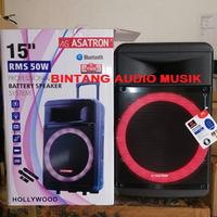 Gambar Speaker Aktif ASATRON HOLLYWOOD 15 inch Meeting Wireless Bluetooth dari BINTANG AUDIO MUSIK undefined 1 Tokopedia