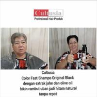 Gambar Shampo Penutup Uban Pewarna Penghitam Rambut Shampoo Sampo Cultusia - Cultusia Hitam dari Super Diskon1 undefined 5 Tokopedia