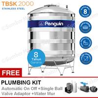 Gambar Tangki Air / Tandon / Toren Stainless Penguin 2000 Liter - TBSK 2000 dari Sumber Makmur Sejahtra undefined 1 Tokopedia