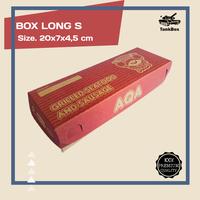 Gambar Box Long S Custom Cetak 1 Warna / TankBox / Dus Kemasan 20x7x4,5cm - 1 Warna Nonblok dari TankBox Packaging undefined 5 Tokopedia