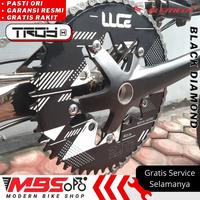 Gambar ELEMENT TROY X Black Diamond 16 inch 10 SPEED Sepeda Lipat DEWASA - 8speed grey dari MODERN BIKE SHOP undefined 3 Tokopedia