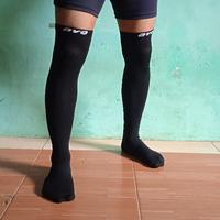 Gambar KAOS KAKI AVO ORIGINAL T-SEVEN KAOS KAKI PANJANG PRIA OLAHRAGA FUTSAL - Hitam dari BeliFungsi undefined 4 Tokopedia