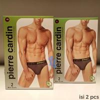Gambar BARU CELANA DALAM PRIA PIERRE CARDIN MINI SLIP TENCEL 2PCS - S YN dari Indah Dewi Sport undefined 1 Tokopedia