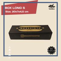 Gambar Box Long S Custom Cetak 1 Warna / TankBox / Dus Kemasan 20x7x4,5cm - 1 Warna Nonblok dari TankBox Packaging undefined 4 Tokopedia