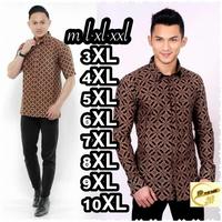 Gambar batik pria jumbo motif bal boi m l xl xxl 3xl 4xl 5xl 6xl 7xl 8xl 10xl - kemeja panjang, XXL dari OPO bhae ONO undefined 1 Tokopedia