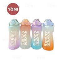 Gambar YOMI-Botol -1000/2000ml Penutup peluru Sport Botol Minum/ Water Bottle - 1000ml - Pink dari YOMI. undefined 2 Tokopedia