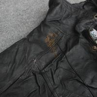 Gambar Jaket Kulit Ash Cre*k Black Second Original Murah dari permenmanisnd undefined 4 Tokopedia