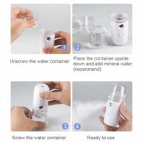 Gambar Nano Spray Mini 30ml USB Portable Perawatan Wajah dari GaleriMart.id undefined 3 Tokopedia