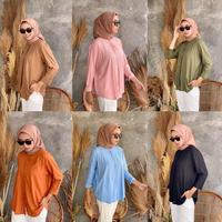 Gambar KEMEJA WANITA POLOS LENGAN PANJANG CASUAL PUTIH Grosir Sandaang - WANITA ARMY dari YUMNA SNACKofficial undefined 2 Tokopedia