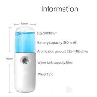 Gambar Nano Spray Mini 30ml USB Portable Perawatan Wajah dari GaleriMart.id undefined 2 Tokopedia