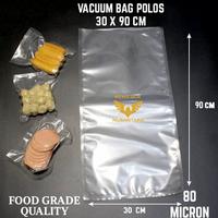 Gambar Vacuum Bag 30 x 90 cm, Plastic Vacum Sealer, Plastik Vakum Frozen Food dari Kemasan Nusantara undefined 1 Tokopedia