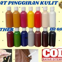 Gambar cat pinggiran kulit,isi 50 ml,tas kulit,sepatu kulit,dompet,jaket - magenta, 50ml dari Gavinstore11_NEW undefined 3 Tokopedia