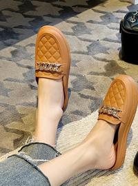 Gambar Terminal Kado, Sandal Selop wanita import hx-299-2,100% ori - beige, 36insole22,5cm dari Terminal Kado undefined 2 Tokopedia