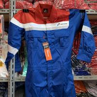 Gambar Baju Coverall ber logo Pertamina Brand Nomex 6 Oz dari HOBART SAFETY INTL undefined 2 Tokopedia