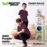 Gambar Promo Tshirt / Kaos Polos Unisex Cotton Premium - Ungu dari buatbajucom undefined 2 Tokopedia