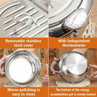 Gambar Panci penggorengan suhu tinggi/alat penggorengan stainless 8220 dari kinglaris 88 undefined 2 Tokopedia