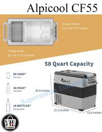 Gambar Alpicool CF55/Kulkas Portable/Mini Freezer/Kulkas Mobil/Kulkas Mini dari Supermarket Timbangan undefined 5 Tokopedia