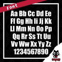 Gambar Stiker Cutting Huruf Angka Bolong Bulat - 9 dari napoy undefined 2 Tokopedia