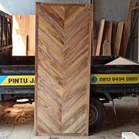 Gambar pintu jati 004 dari Petalawood wood store undefined 3 Tokopedia