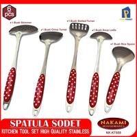 Gambar Spatula Sodet Set Kitchen Tool Set High Quality Stainless Nakami dari Prima Perabot undefined 3 Tokopedia