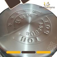 Gambar Cookmaster Panci Soup Steamboat Shabu Shabu Hot Pot Stainless HP304 - 32CM dari Mokhamano Coffee undefined 2 Tokopedia