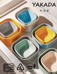 Gambar Toples Set Silicon Jar Y3036A Microwavevable Food Container 600&1400ML - Biru dari Ollahomeliving undefined 4 Tokopedia