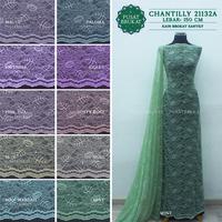 Gambar KAIN BROKAT CHANTILLY / BRUKAT SANTILY 21132A, LEBAR 150CM [per 0.5m] - PALOMA dari PUSAT BRUKAT undefined 4 Tokopedia