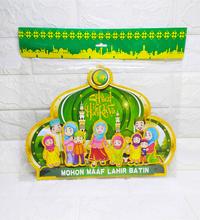 Gambar Dekorasi Lebaran KELUARGA - Dekorasi Hiasan Idul fitri - lentera besar dari Dunia Handycraft OLS undefined 3 Tokopedia