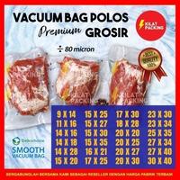 Gambar Plastik Vacum Vacuum Bag POLOS / EMBOSS Vakum Sealer Delkochoice 23x30 - EMBOSS HITAM 90 dari kilat packing undefined 3 Tokopedia