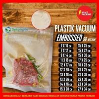 Gambar Plastik Vacum Vacuum Bag POLOS / EMBOSS Vakum Sealer Delkochoice 23x30 - EMBOSS HITAM 90 dari kilat packing undefined 4 Tokopedia